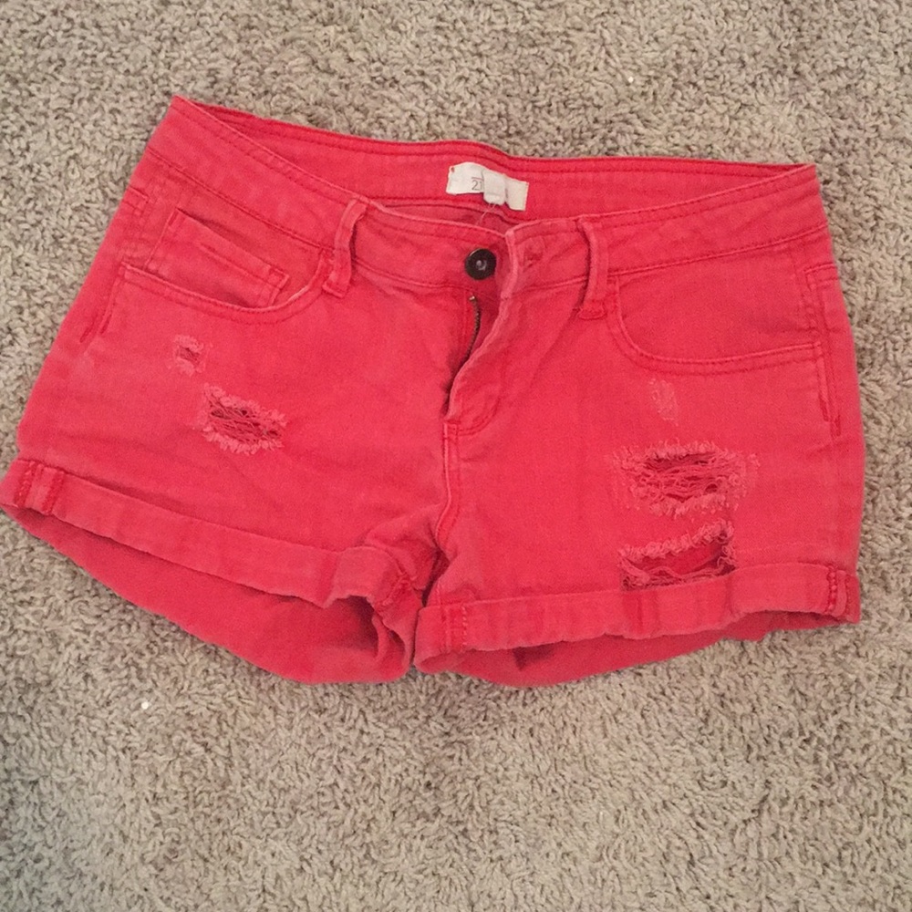21 Denim Shorts